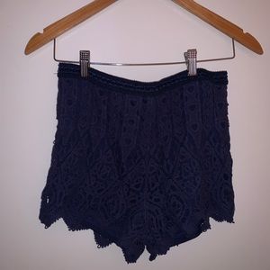 Urban outfitter lace shorts